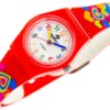 Dětské náramkové hodinky Perfect, červené hodinky